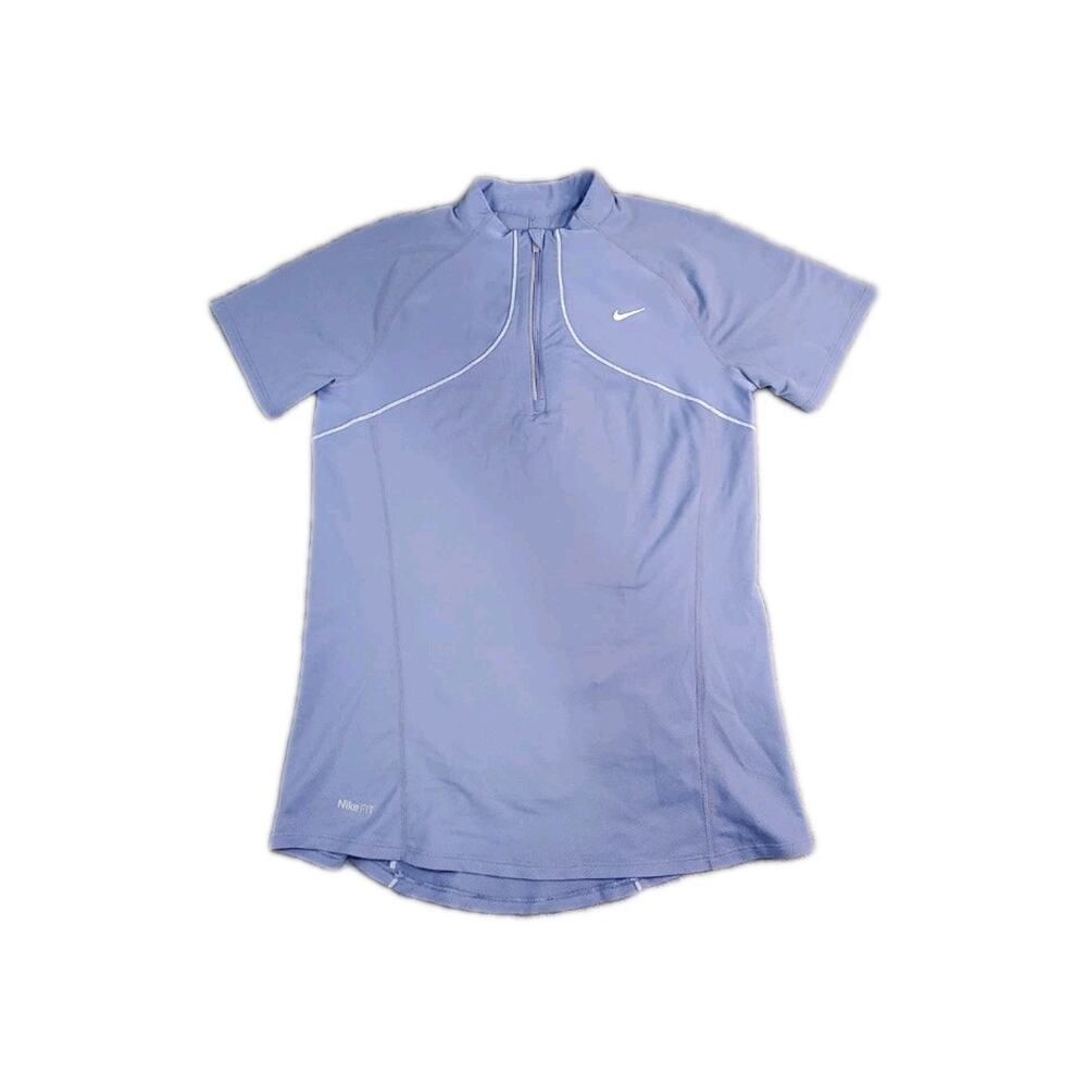 Nike Dri-Fit Womans Size S Purple Athletic Nike Running Shirt Activewear C15-128